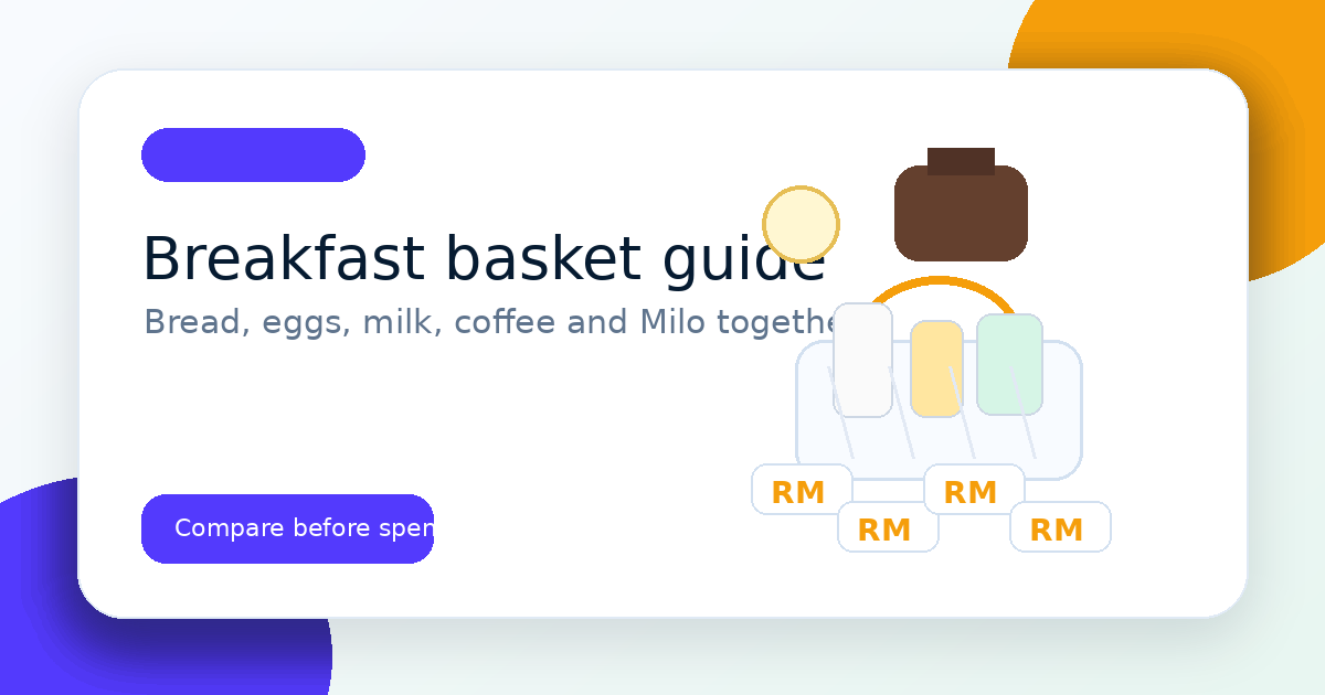 Best grocery store for breakfast items in Malaysia illustration